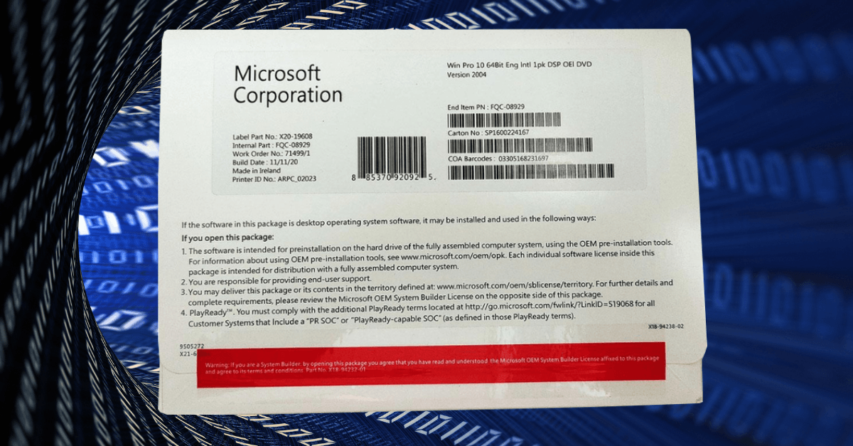 Licenca za Windows 10 PRO na CGprodavnici Licenca za Windows 10 PRO na CGprodavnici